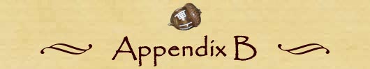 Appendix B
