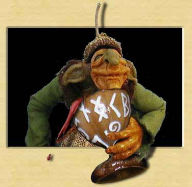 Gus offers a chalice of firethorn wine