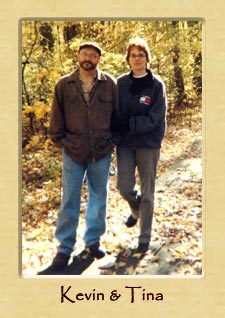 Kevin and Tina in the big woods