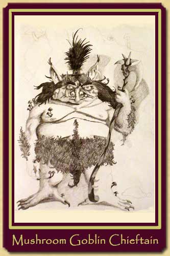 Large picture of the Esoterran Mushroom Goblin Chieftain